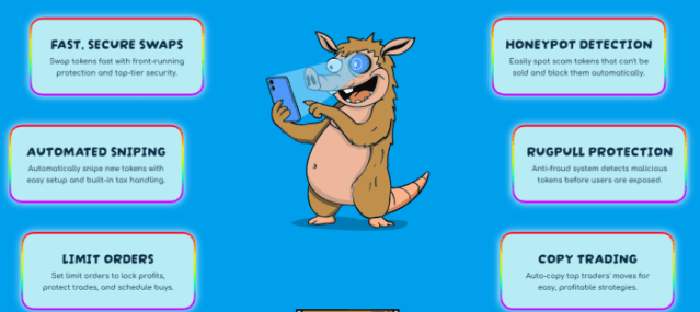 Snorter Bot features.