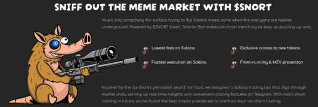 Snorter Token ($SNORT): Sniff out the meme market with $SNORT.