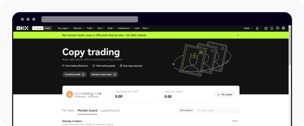 piattaforme copy trading - okx