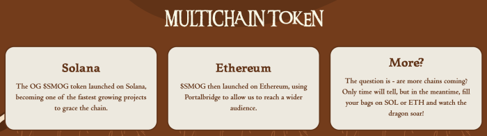 $SMOG multi-chain token อีกเหรียญ altcoin ที่มี utility จริง
