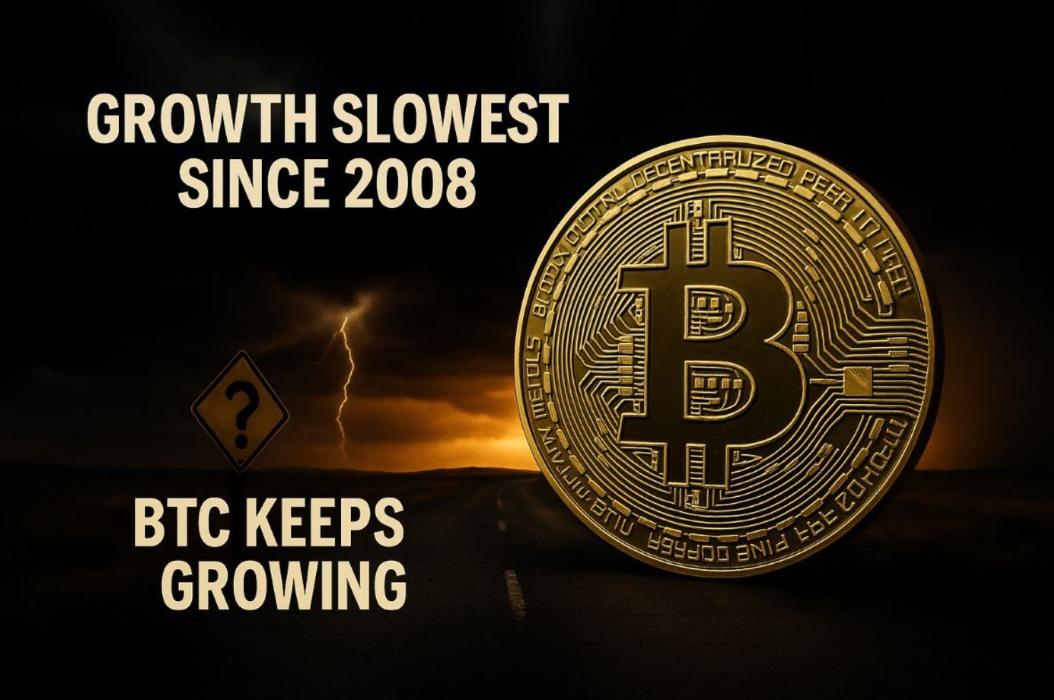 Even While the World Bank Says Economic Growth Slowest Since 2008, the Case for BTC Keeps Growing