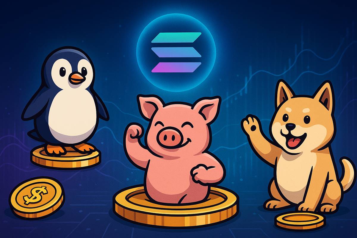 Solana系ミームコインが急騰中──PENGU、USELESS、WIFが上昇、次はSnorter Tokenか