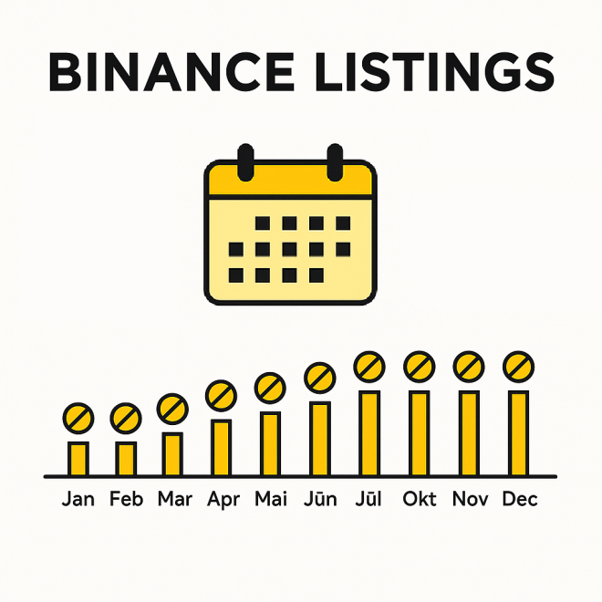 Cik bieži Binance listings tiek pievienoti jauni tokeni?