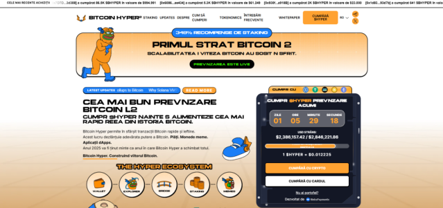Bitcoin Hyper presale 