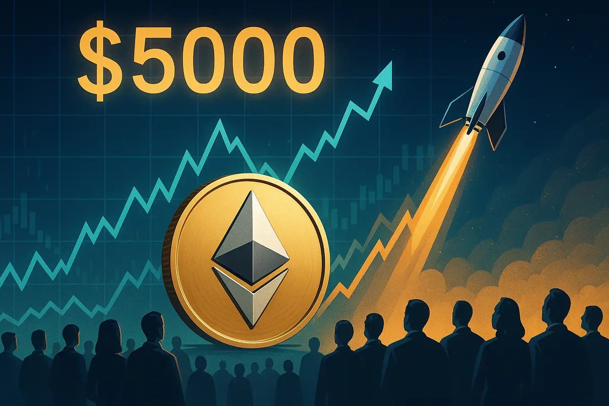 Ethereum ETH mieri na 5000 $