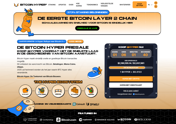 Bitcoin Hyper presale