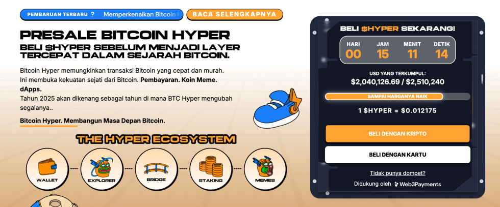 Bitcoin Hyper - crypto terbaik untuk trading