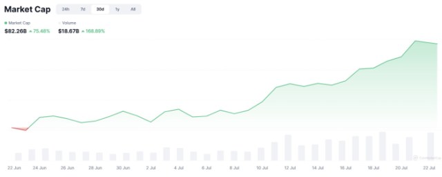 Total meme coin market cap