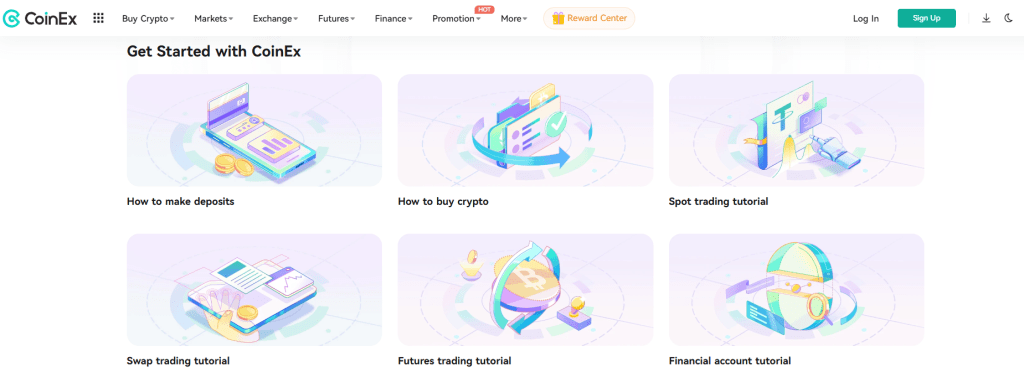 Burza CoinEx - futures trading.