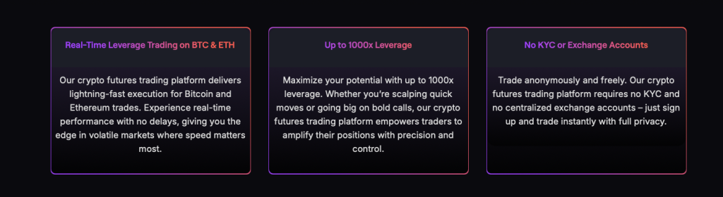 Vlastnosti CoinFutures.