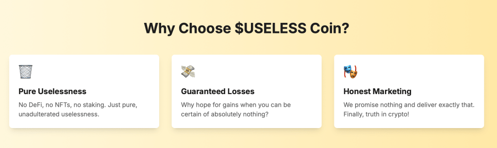 Useless Coin