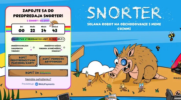 Snorter Token SNORT kryptomeny