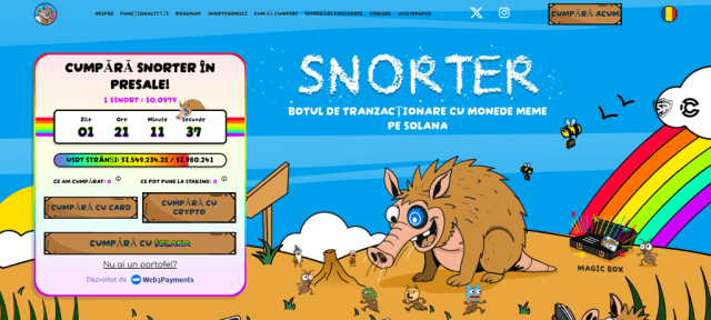 Snorter token presale