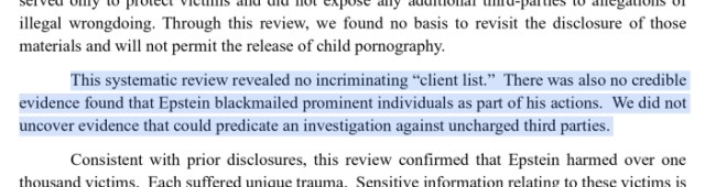 A statement by the DOJ and FBI.