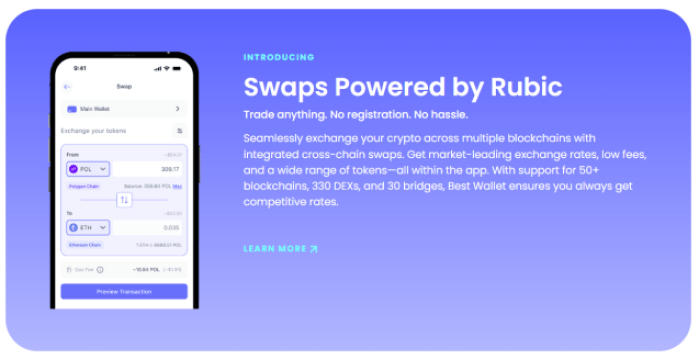 best-wallet-now-wallet-connect-certified Best Wallet cross-chain swaps