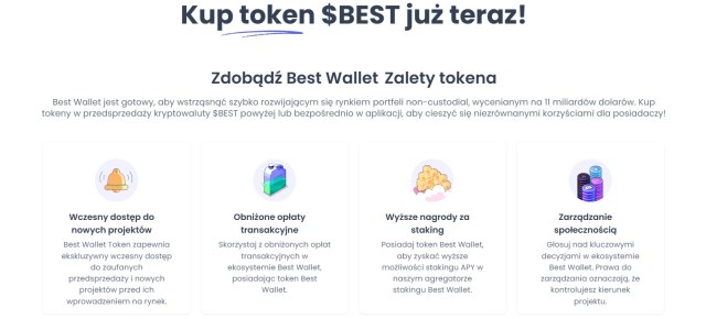 Best wallet zalety tokena (najlepsze kryptowaluty poniżej 1 USD)