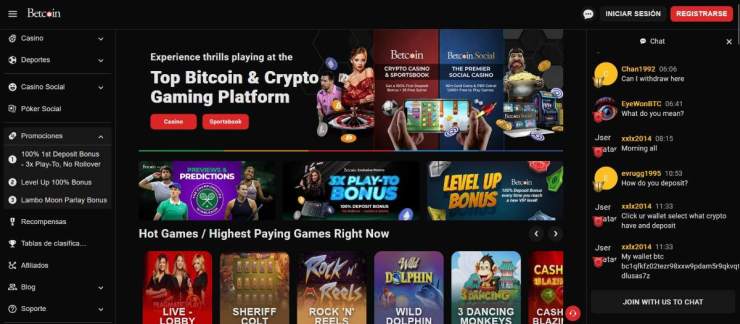 Betcoin está valorada como una de las salas para jugar al póker online más recomendadas de España