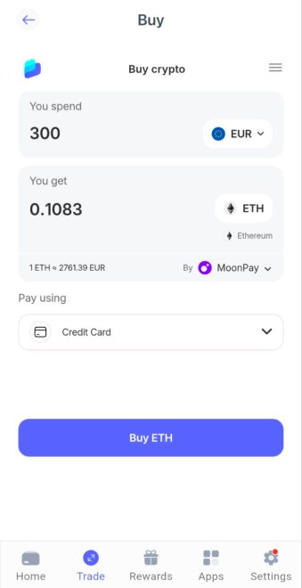 Atrodiet Ethereum un veiciet pirkumu