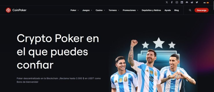 CoinPoker es la mejor sala de póker en España para jugar online con otros usuarios y también individualmente