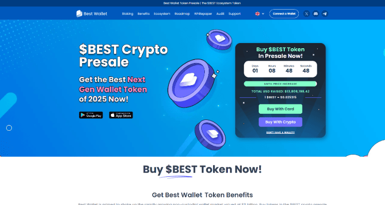 Kas toliau: Best Wallet nesiruošia sustoti