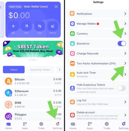 Best Wallet security protocols.