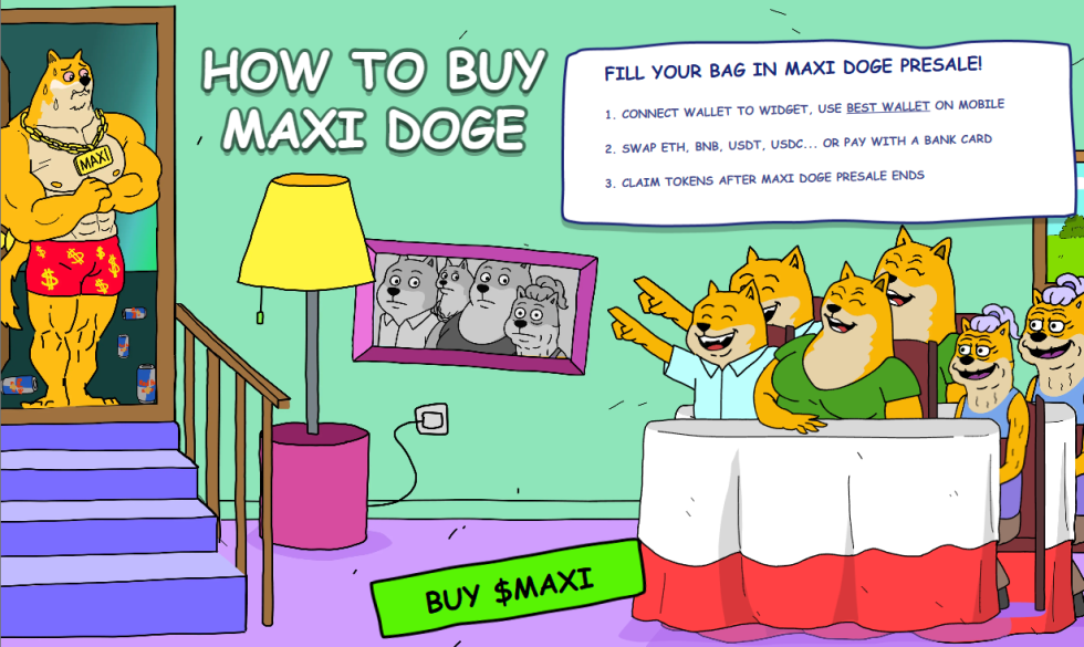 Maxi Doge – DOGE zīmola “hype” un kriptovalūtu lietderība