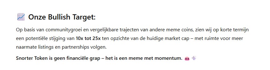 snorter token meme coin met momentum