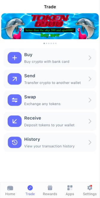 Iemaksājiet naudu savā kontā ar kriptovalūtu vai karti