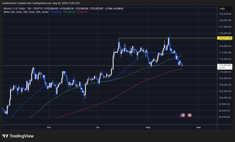 BTC consolidates around key level | Source: BTCUSDT chart on TradingView
