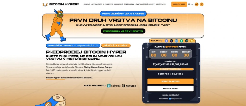 Co je Bitcoin Hyper kryptomena
