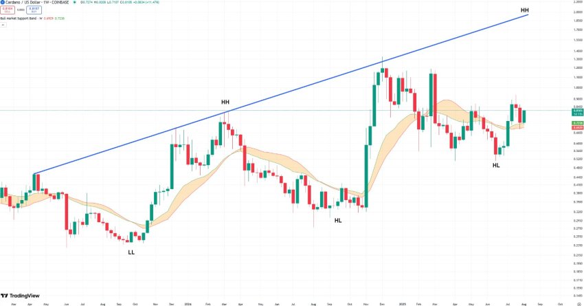 Cardano koers, Chris, TradingView