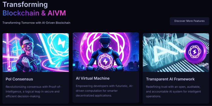  Lightchain AI ($LCAI) transforming blockchain and AIVM.