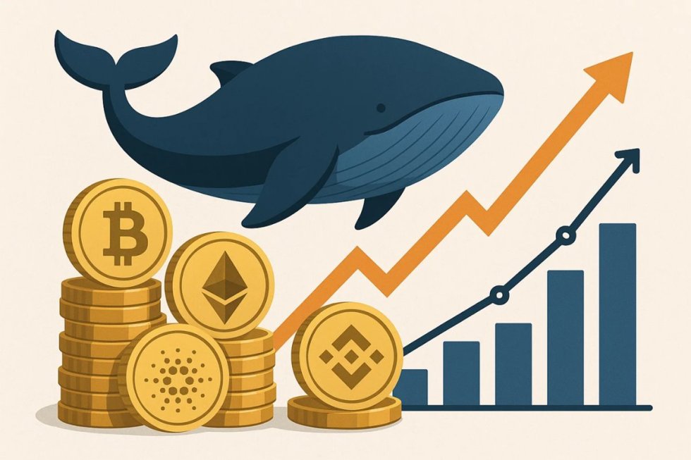 注目すべきアルトコイン、クジラが狙う「ハイリターン」銘柄