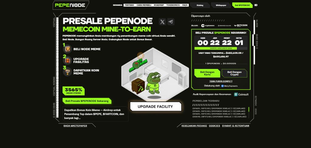 PEPENODE – Proyek Kripto yang Mungkin Halal dengan Model Mine-to-Earn
