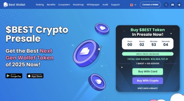 Best Wallet Token ($BEST) Presale Website