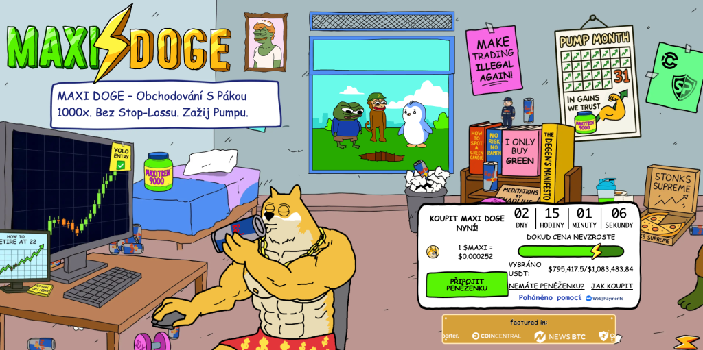 Jak koupit Maxi Doge Token