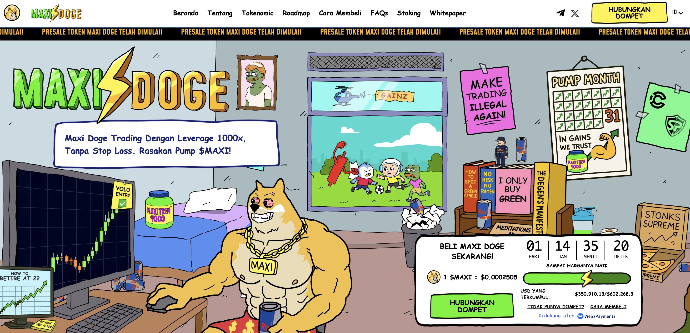 MAXI - Cara Beli Maxi Doge