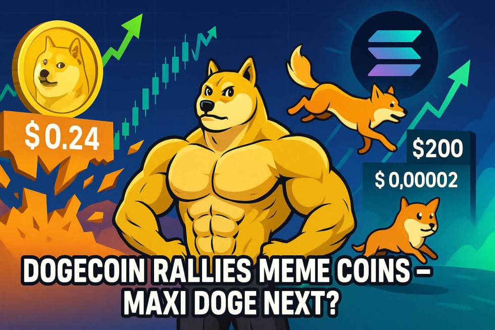 Dogecoin Sparks Meme Coin Surge as $SOL Passes $200 – Could Maxi Doge Ride the Wave?