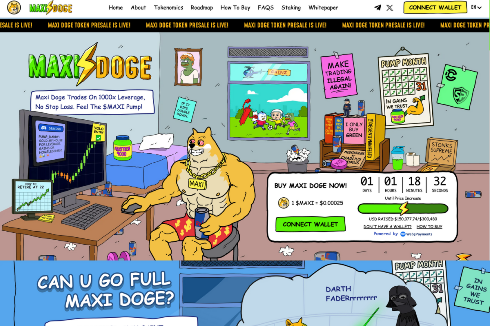 maxi doge presale crypto