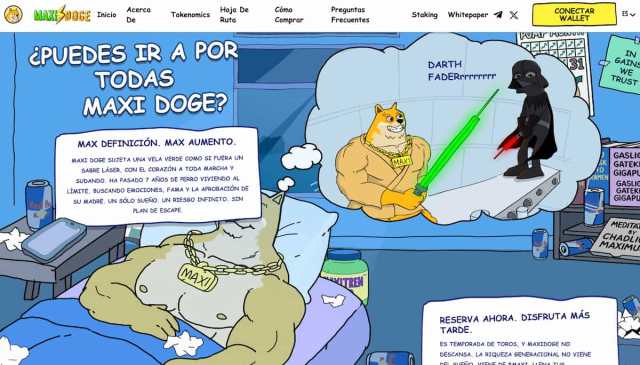 Instrucciones sobre cómo comprar maxi doge