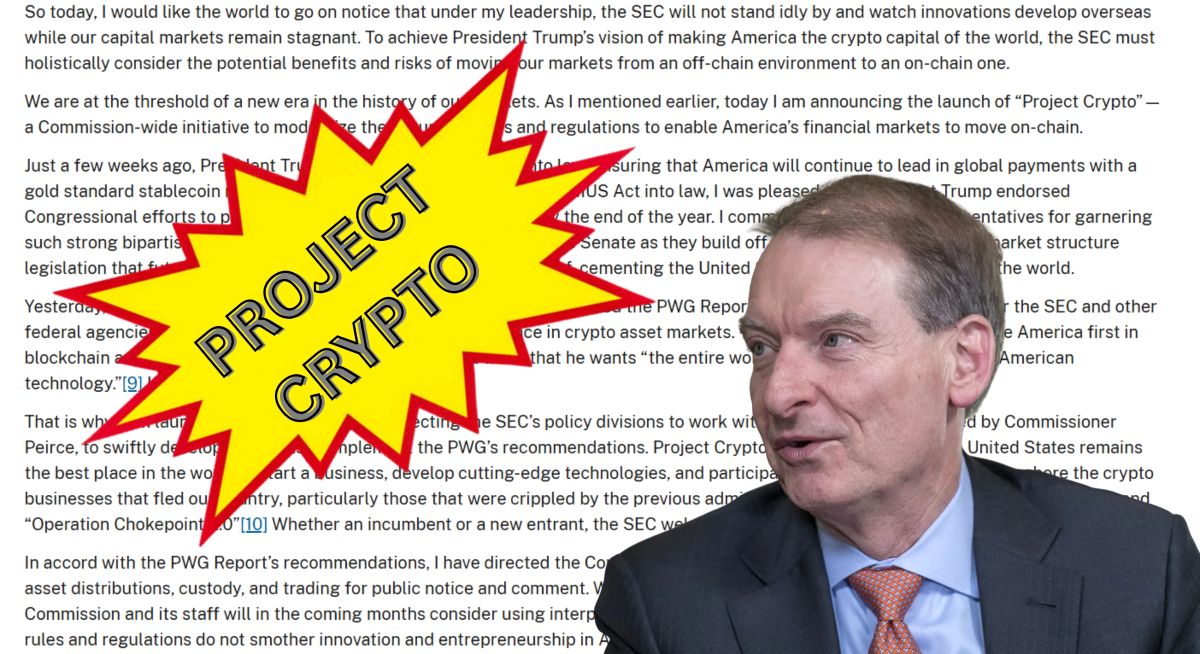 SEC Chair Paul Atkins’ ‘Project Crypto’ Sets the Stage for the Next Cryptos to Explode
