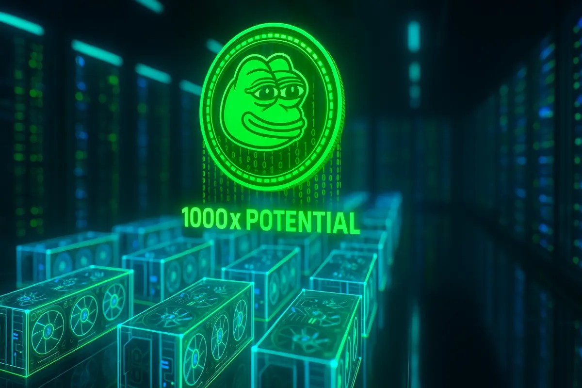 仮想通貨 1000倍候補：PEPENODEが9月に大化けする可能性