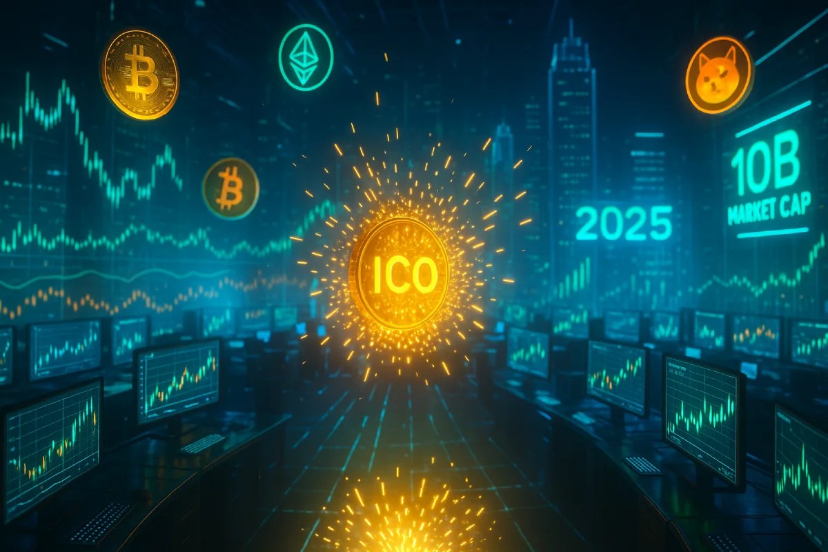 2025年のico 仮想通貨バブルで、時価総額100億ドルを狙える5銘柄
