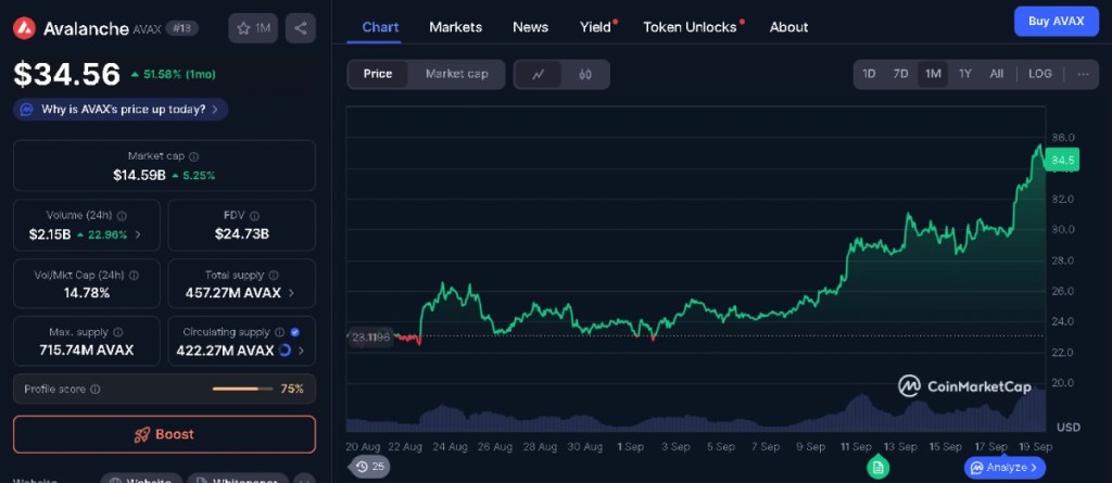 アバランチ｜サブネット構造と機関投資家の関心