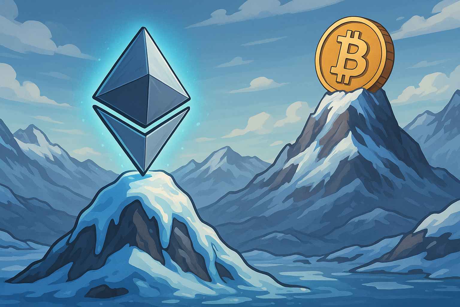 Ethereum ETF instroom koelt af terwijl Bitcoin consolideert - Bitfinex analyse