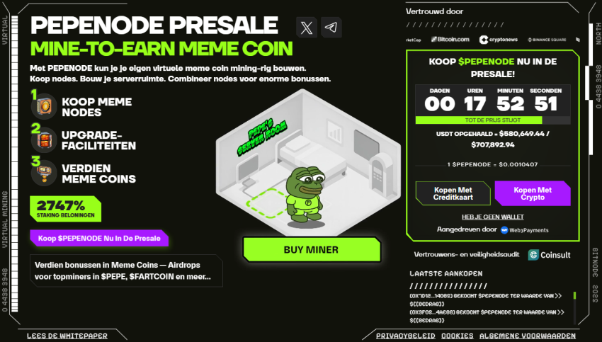 Pepenode presale