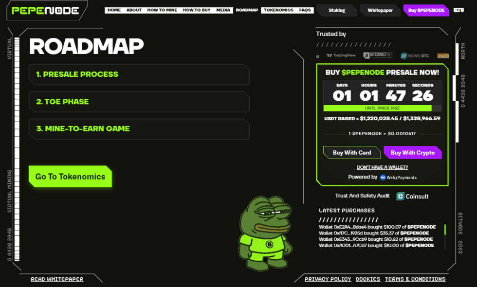 Roadmap PEPE