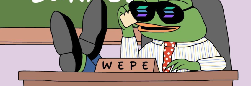 meme coin wall street pepe $WEPE