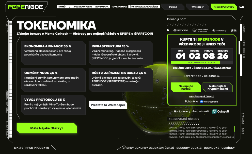 Tokenomika Pepenode