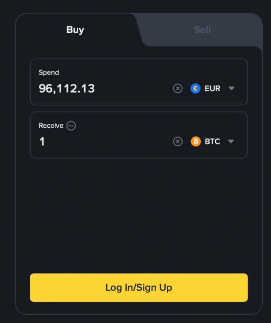 Nákup kryptoměn - Binance linsting